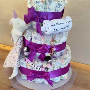 Pastel La Torre lila  Deluxe Unicornio