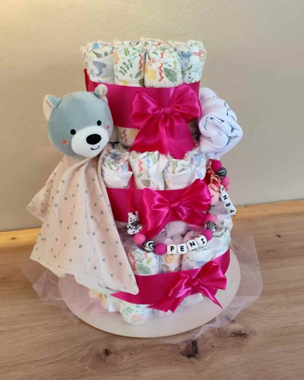 Pastel La Torre Fucsia Deluxe osito