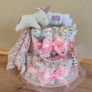 Pastel La Torre Rosa Mini Unicornio Deluxe