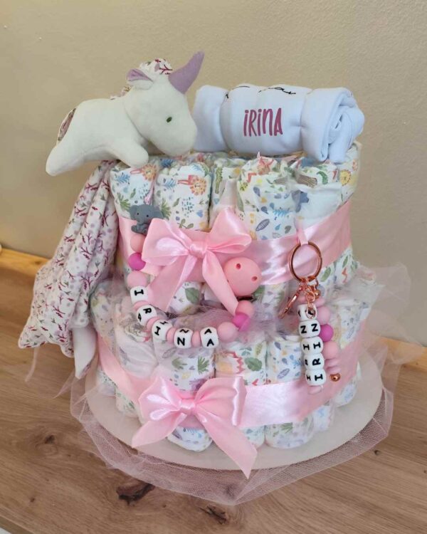 Pastel La Torre Rosa Mini Unicornio Deluxe - Imagen 3