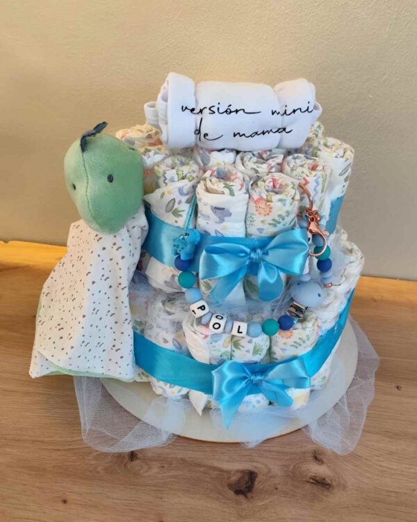 Pastel La Torre Azul Celeste Mini Dino Deluxe