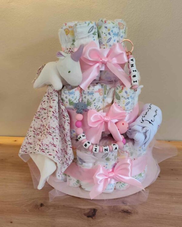 Pastel La Torre Rosa Deluxe Unicornio