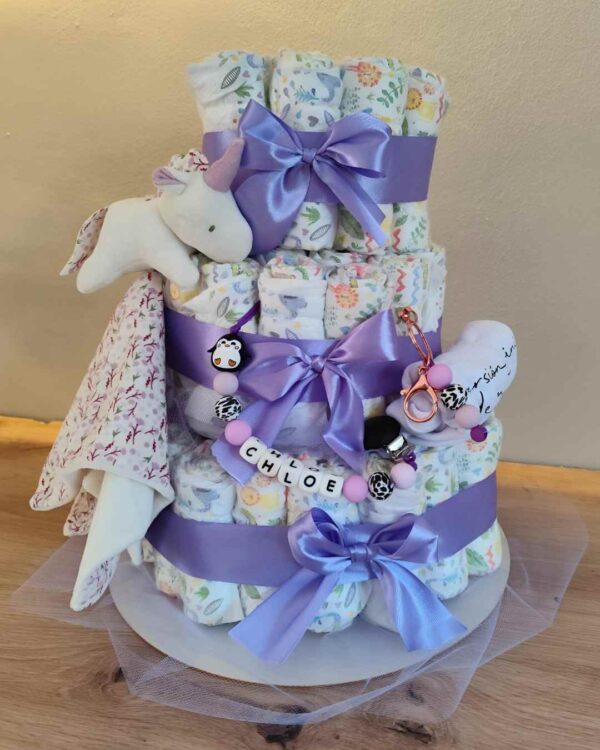 Pastel La Torre lila claro Deluxe Unicornio - Imagen 2