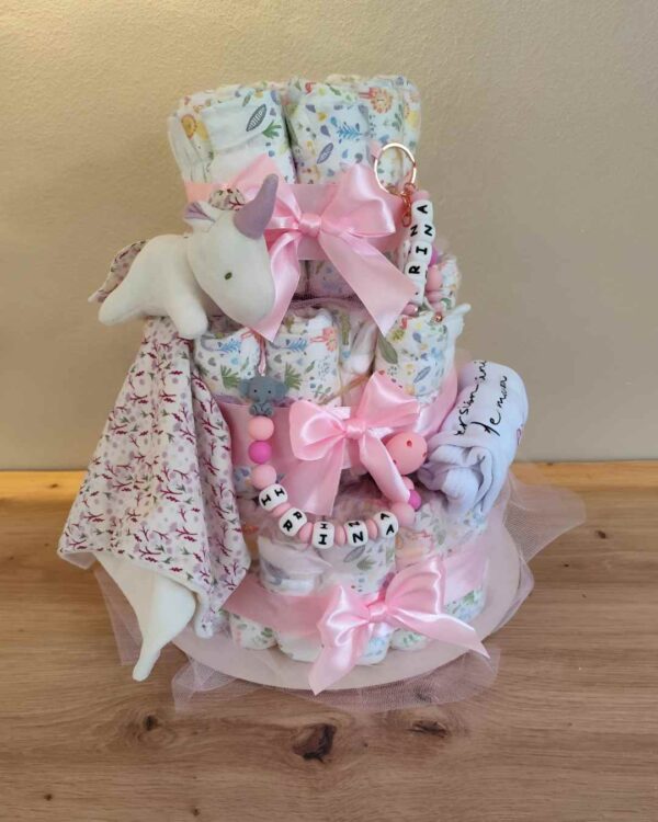Pastel La Torre Rosa Deluxe Unicornio - Imagen 2