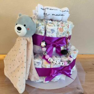 Pastel La Torre lila Mini Oso Deluxe