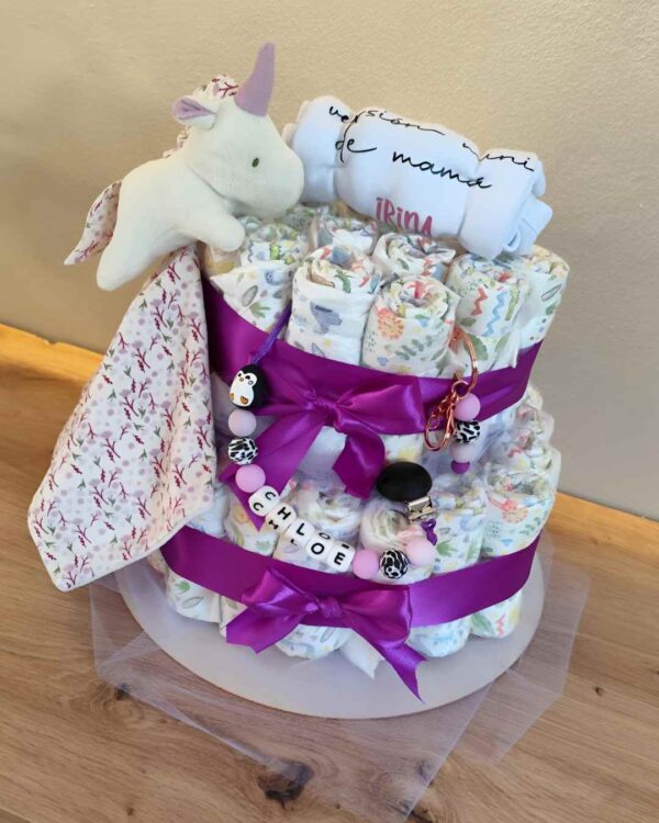 Pastel La Torre Lila Mini Unicornio Deluxe - Imagen 2