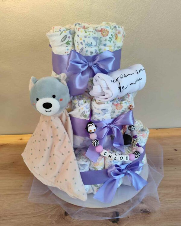 Pastel La Torre lila claro Deluxe osito - Imagen 4