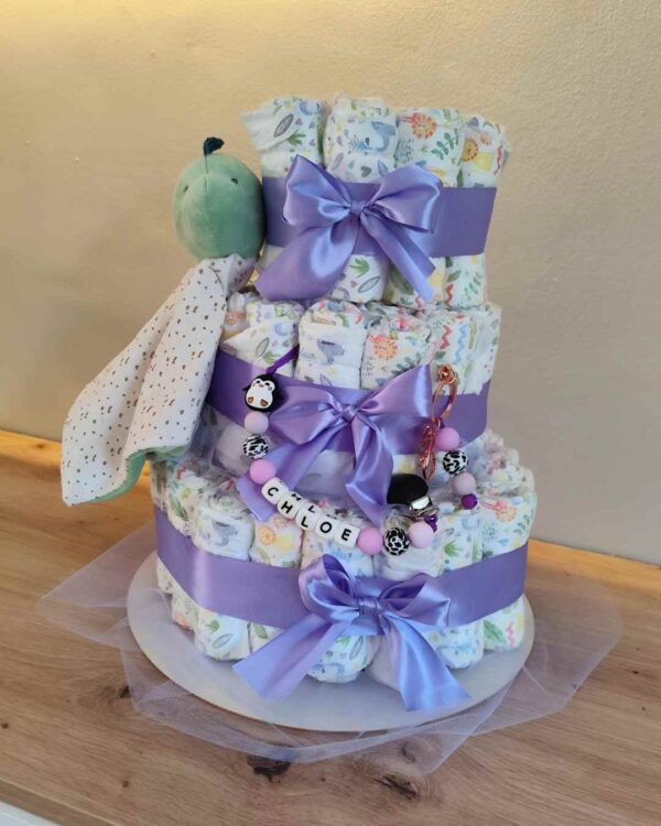 Pastel La Torre Lila claro Con Mimos - Imagen 10