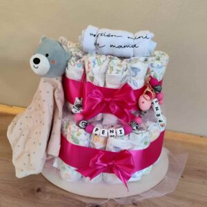 Pastel La Torre Fucsia Mini oso Deluxe