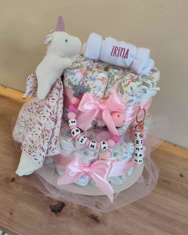 Pastel La Torre Rosa Mini Unicornio Deluxe - Imagen 6