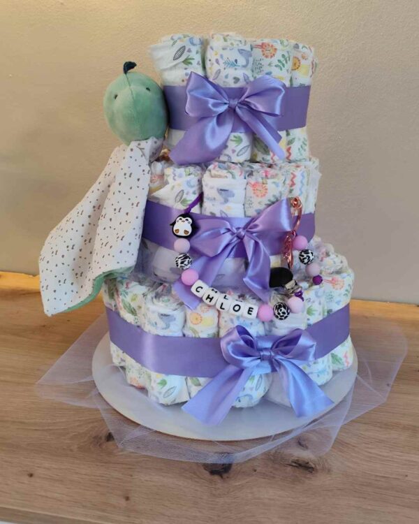 Pastel La Torre Lila claro Con Mimos - Imagen 11