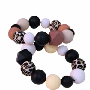 Mordedor leopardo marron y vainilla